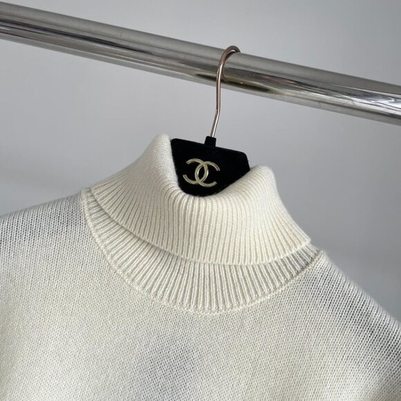 Polo by Ralph Lauren Cashmere bear knitted turtleneck sweater - Picture 5 of 8